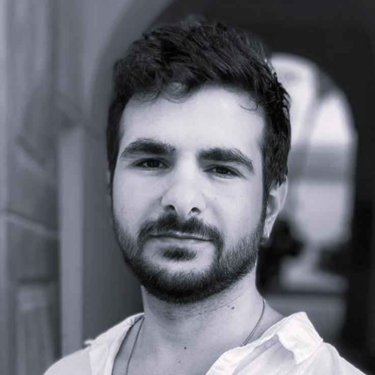 Hadad Headshot B&W Square